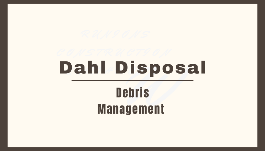 Dahl Disposal